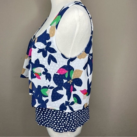 Anthropologie Meadow Rue • Tiered Sleeveless Top - Picture 2 of 5